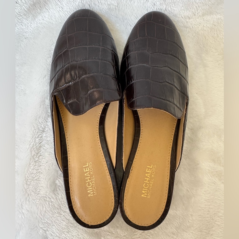 Michael Kors Crocodile Flats